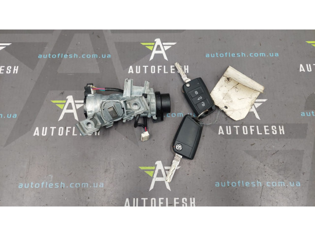 Замок запалювання / ключ запалення 1K0905851, 5Q0905865 Audi Seat Skoda Volkswagen бу